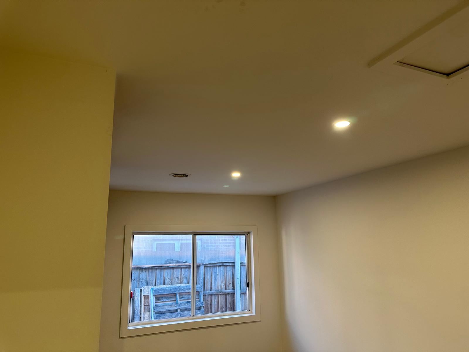 Modern downlight upgrade with expert finishing